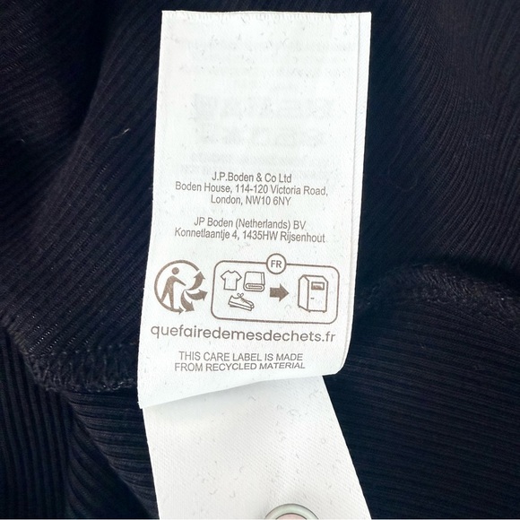 Boden Ruched Front Jersey Shirt Size 12R - Picture 16 of 16